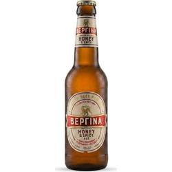 Βεργίνα Honey Spice Ale Μπύρα Μπουκάλι 8% 
 330ml