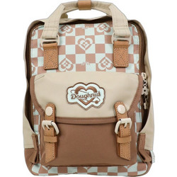 Doughnut Macaroon Mini Kaleido D124KD-000195-F Σακίδιο Πλάτης 7lt Καφέ