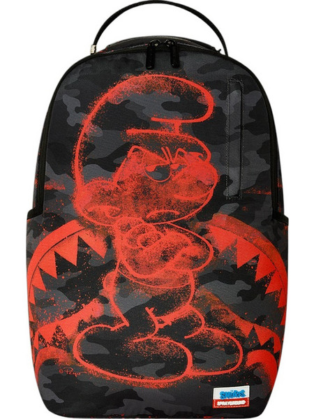 Sprayground Smurfs B9116 Σακίδιο Πλάτης Ανθρακί