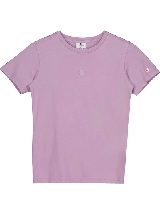 Champion Παιδικό T-Shirt Μακρυμάνικο Λιλά 307308-VS100