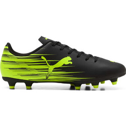 Puma Attacanto II FG/AG 108493-09 Ποδοσφαιρικά Παπούτσια με Τάπες Μαύρα Lime