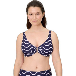 Ysabel Mora Bikini Top Navy Μπλε 83226