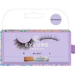 Eylure 503 Βλεφαρίδες Ενιαίες Σετ με Κόλλα 2τμχ 619232010086