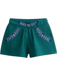 Dpam Emerald Flowers Παιδικό Σορτς Λινό Πράσινο ZAEXOSHORT1