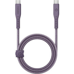 Energea CBL-FLCC-PUR150M Braided USB-C to USB-C 240W 1.5m Purple