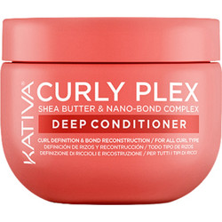 Kativa Curly Plex Conditioner για Επανόρθωση για Σγουρά Mαλλιά 450ml
