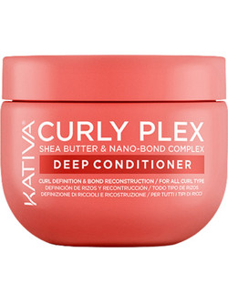 Kativa Curly Plex Conditioner για Επανόρθωση για Σγουρά Mαλλιά 450ml