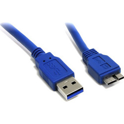 30644 Καλώδιο USB-A Male 3.0 to USB-B Micro Male 1.5m Blue