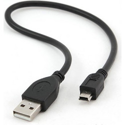 Cablexpert CCP-USB2-AM5P-1 Καλώδιο USB-A Male 2.0 to USB-A Mini Male 0.3m Black
