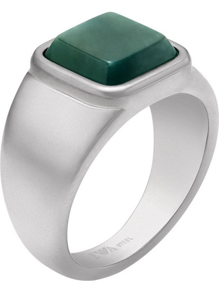 Emporio Armani Ανδρικό Δαχτυλίδι Σεβαλιέ από Ατσάλι EGS3317040