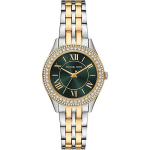 Michael Kors Harlowe Γυναικείο Ρολόι με Ασημί Χρυσό Μεταλλικό Μπρασελέ MK7654 Michael Kors Harlowe Γυναικείο Ρολόι με Ασημί Χρυσό Μεταλλικό Μπρασελέ MK7654
