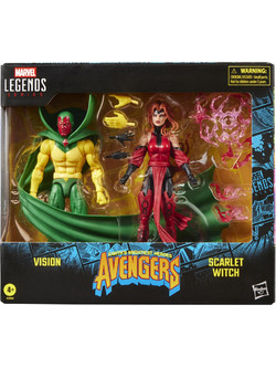 Hasbro Marvel Avengers Legends Series Vision & Scarlet Witch Σετ Φιγούρες Δράσης για 4+ Ετών 15cm
