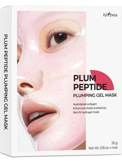 Isntree Plum Peptide Plumping Sheet Μάσκα Προσώπου για Αντιγήρανση & Ενυδάτωση με Πεπτίδια 4x35gr
