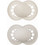 Mam Original Unprinted Ορθοδοντικές Πιπίλες Σιλικόνης 6-16m Μπεζ Γκρι 2τμχ