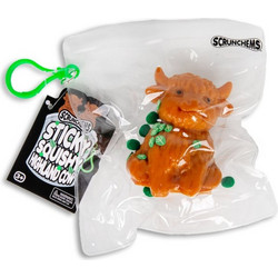 Tobar Scrunchems Highland Cow Squishy Καφέ