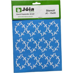 Joia Στένσιλ Σχέδια Ρόμβοι 15x20cm J-0000013