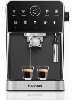 Rohnson R-98051 Μηχανή Espresso 1350W 20bar