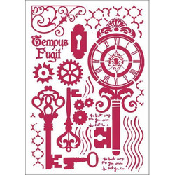 Stamperia Στένσιλ Σχέδια Keys and Locks 21x29.7cm KSG42400
