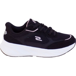 Jomix Γυναικεία Sneakers Flatforms Μαύρα LXD398-9