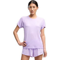 Puma Run Velocity Tee Γυναικείο Αθλητικό T-Shirt Λιλά 526578-96