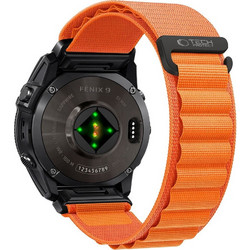 Tech-Protect Nylon Pro Λουράκι Υφασμάτινο Orange (Garmin 47mm)