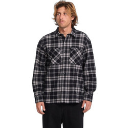 Volcom Hunkstone LS Ανδρικό Πουκάμισο Μαύρο FA26