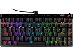 Asus ROG Falchion Ace 75 HE Μηχανικό Gaming Πληκτρολόγιο TenKeyLess με ROG HFX V2 Magnetic Διακόπτες RGB Black
