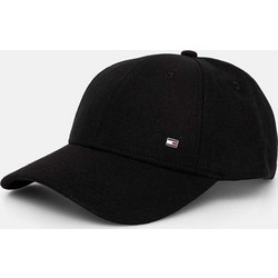 Tommy Hilfiger Ανδρικό Καπέλο Jockey Υφασμάτινο Μαύρο AM0AM15000-BDS