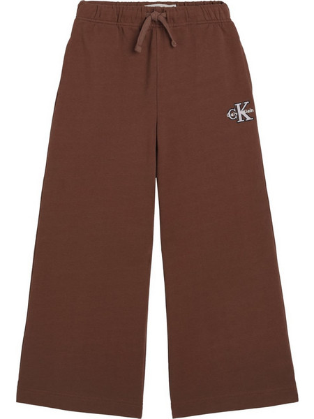 Calvin Klein Παιδικό Παντελόνι Φόρμας Καφέ LVCKTJC36G-HJQ