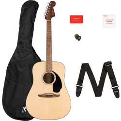 Fender California Standard Redondo Natural Bundle
