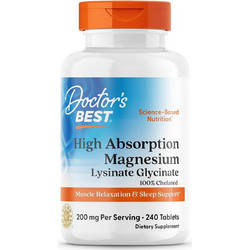 Doctor's Best High Absorption Magnesium 240 Ταμπλέτες