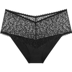Triumph Pretty Γυναικείο Slip με Δαντέλα Μαύρο 10229109-0004