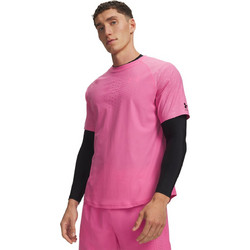 Under Armour Challenger Elite SS Ανδρικό Αθλητικό T-Shirt Φούξια 6014273-637