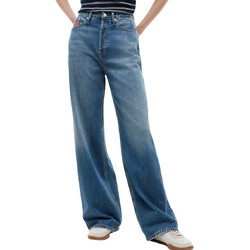 Tommy Jeans Claire Ψηλόμεσο Γυναικείο Τζιν Παντελόνι Relaxed Εφαρμογή Μπλε DW0DW23188-1A5