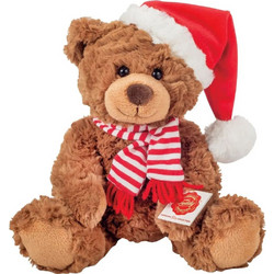 Hermann Teddy Χριστουγεννιάτικος Αρκούδος 30cm