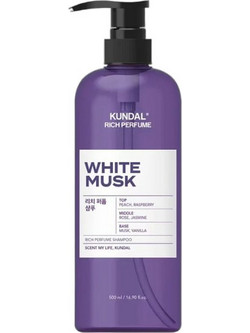Kundal White Musk Rich Perfume Σαμπουάν 500ml