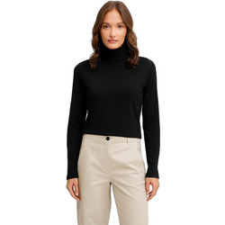 Vero Moda Γυναικείο Χειμερινό Crop Top Βαμβακερό Μαύρο 10323753