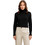 Vero Moda Γυναικείο Χειμερινό Crop Top Βαμβακερό Μαύρο 10323753