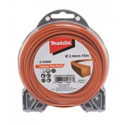 Makita E-02808 Μεσινέζα Τετράγωνη 2.4mm x 15m