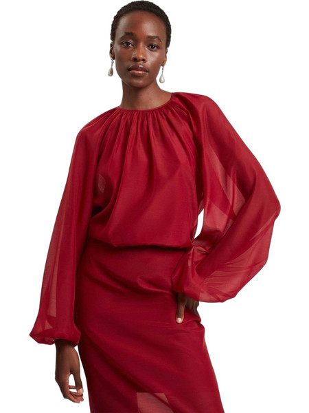 Ted Baker Eelana Γυναικείο Χειμερινό Top Κόκκινο 284936