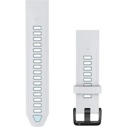 Garmin QuickFit 20 Λουράκι Σιλικόνης Whitestone / Ice Blue
