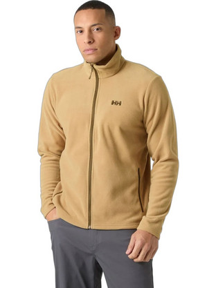 Helly Hansen Ανδρική Ζακέτα Fleece με Φερμουάρ Μπεζ 48281-764