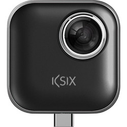 Ksix Full Immersion VR Action Camera 360° με Οθόνη Μαύρη