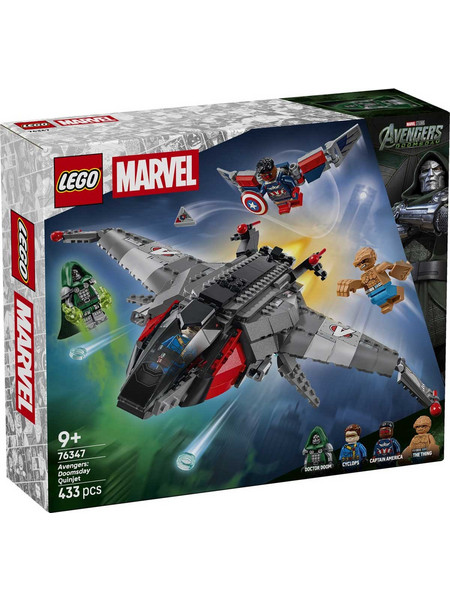 Lego Marvel Avengers Doomsday Quinjet για 9+ Ετών 76347