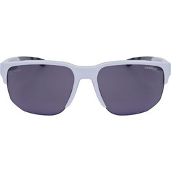 Carrera CA028/S 6HT Ανδρικά Γυαλιά Ηλίου Τετράγωνα Κοκάλινα Λευκά με Μαύρο Φακό