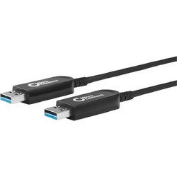 Microconnect USB3.0AA10BOP Καλώδιο USB-A Male 3.0 to USB-A Male 10m Black