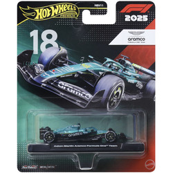 Mattel Hot Wheels Premium F1 2025 Aston Martin Aramco Formula One Team #18