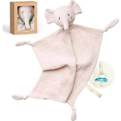 Momcozy Πανάκι Παρηγοριάς Ελεφαντάκι Ροζ
