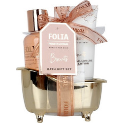 Folia Biscuits Shower Gel 60ml + Body Milk 100ml