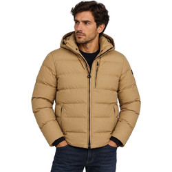 Wellensteyn Ανδρικό Μπουφάν Χειμωνιάτικο Puffer Μπεζ BBMS-1132